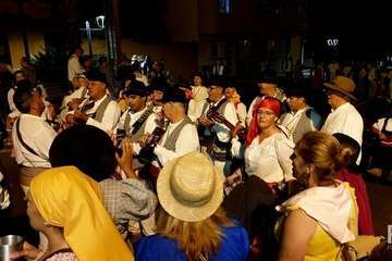 La carreta de Arenales triunfa en la romería de Valsequillo (Foto Francisco Javier Santana)